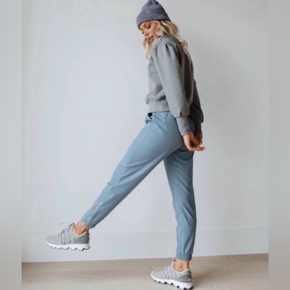 Albion Light Blue Track Joggers